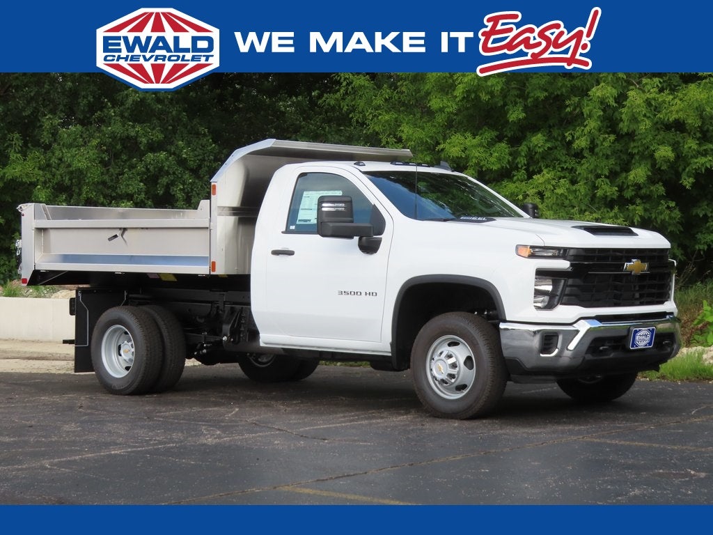 2025 Chevrolet Silverado 3500HD Work Truck MONROE 9' MTE D-SERIES, STAINLESS STELL, 3-4 YD CA