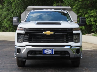 2025 Chevrolet Silverado 3500HD Work Truck MONROE 9' MTE D-SERIES, STAINLESS STELL, 3-4 YD CA