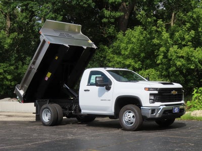 2025 Chevrolet Silverado 3500HD Work Truck MONROE 9' MTE D-SERIES, STAINLESS STELL, 3-4 YD CA