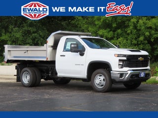 2025 Chevrolet Silverado 3500HD Work Truck MONROE 9' MTE D-SERIES, STAINLESS STELL, 3-4 YD CA