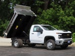 2025 Chevrolet Silverado 3500HD Work Truck MONROE 9',MTE D-SERIES, STAINLESS STEEL, 3-4 YD CA
