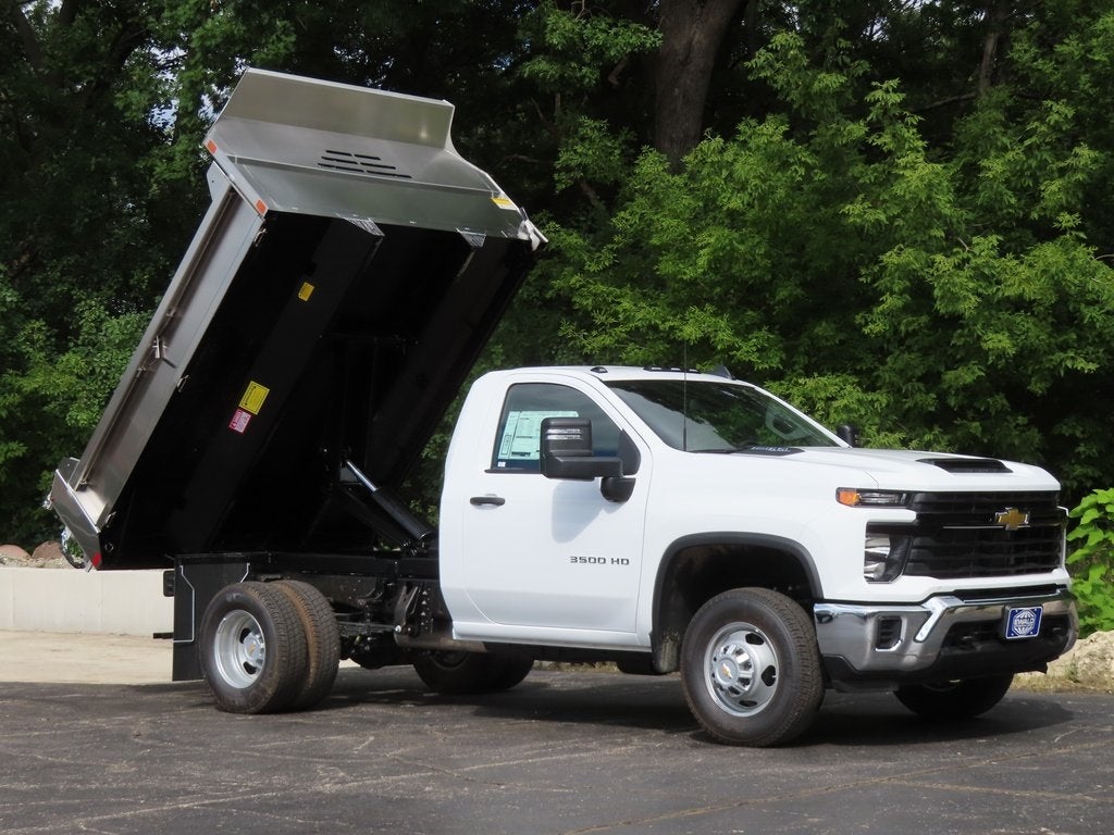 2025 Chevrolet Silverado 3500HD Work Truck MONROE 9',MTE D-SERIES, STAINLESS STEEL, 3-4 YD CA