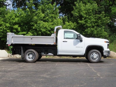 2025 Chevrolet Silverado 3500HD Work Truck MONROE 9',MTE D-SERIES, STAINLESS STEEL, 3-4 YD CA