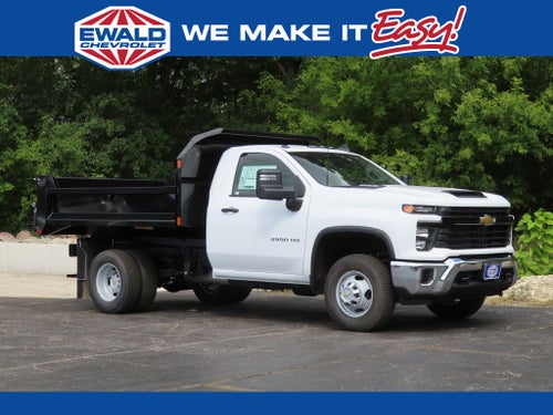 2025 Chevrolet Silverado 3500HD Work Truck MONROE 9', MTE D-SERIES, MILD STEEL, 3-4 YD CAPACI