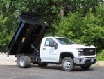 2025 Chevrolet Silverado 3500HD Work Truck MONROE 9', MTE D-SERIES, MILD STEEL, 3-4 YD CAPACI