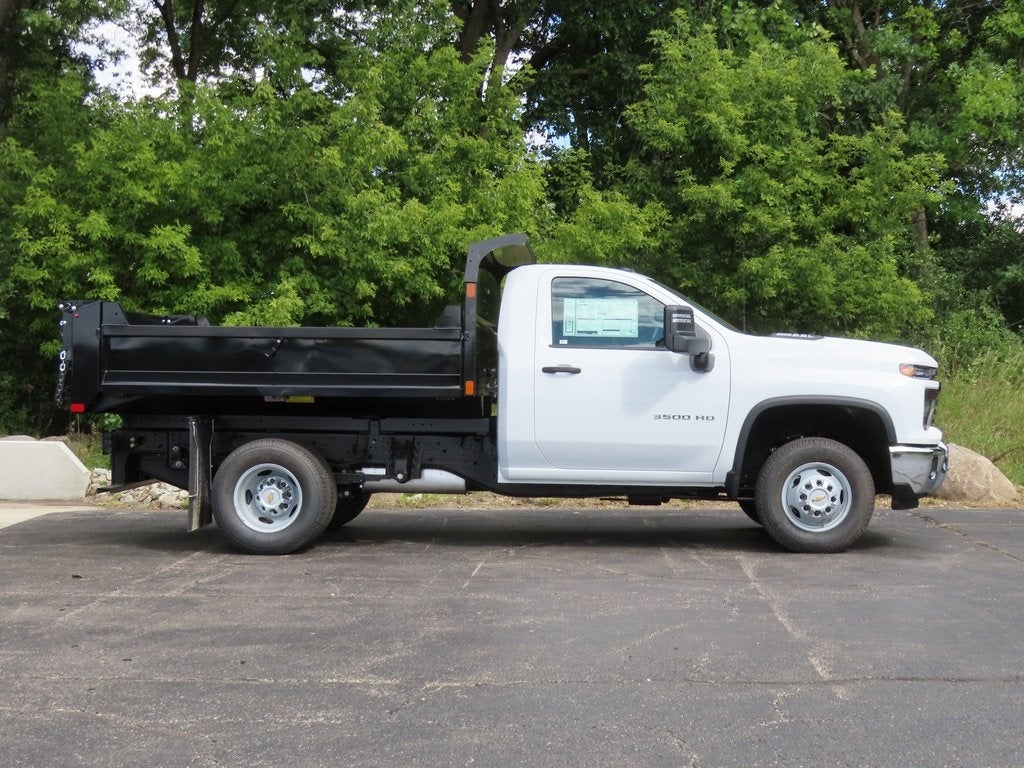 2025 Chevrolet Silverado 3500HD Work Truck MONROE 9', MTE D-SERIES, MILD STEEL, 3-4 YD CAPACI