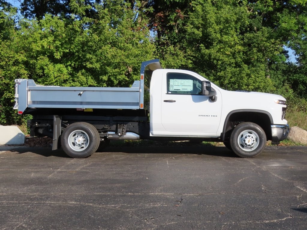 2025 Chevrolet Silverado 3500HD Work Truck MONROE 9', MTE D-SERIES, STAINLESS STEEL, 3-4 YD C