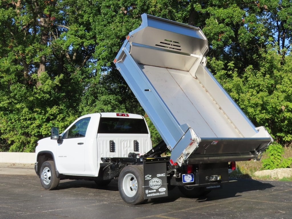 2025 Chevrolet Silverado 3500HD Work Truck MONROE 9', MTE D-SERIES, STAINLESS STEEL, 3-4 YD C