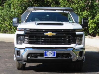 2025 Chevrolet Silverado 3500HD Work Truck MONROE 9' MTE D-SERIES, STAINLESS STEEL, 3-4 YARD