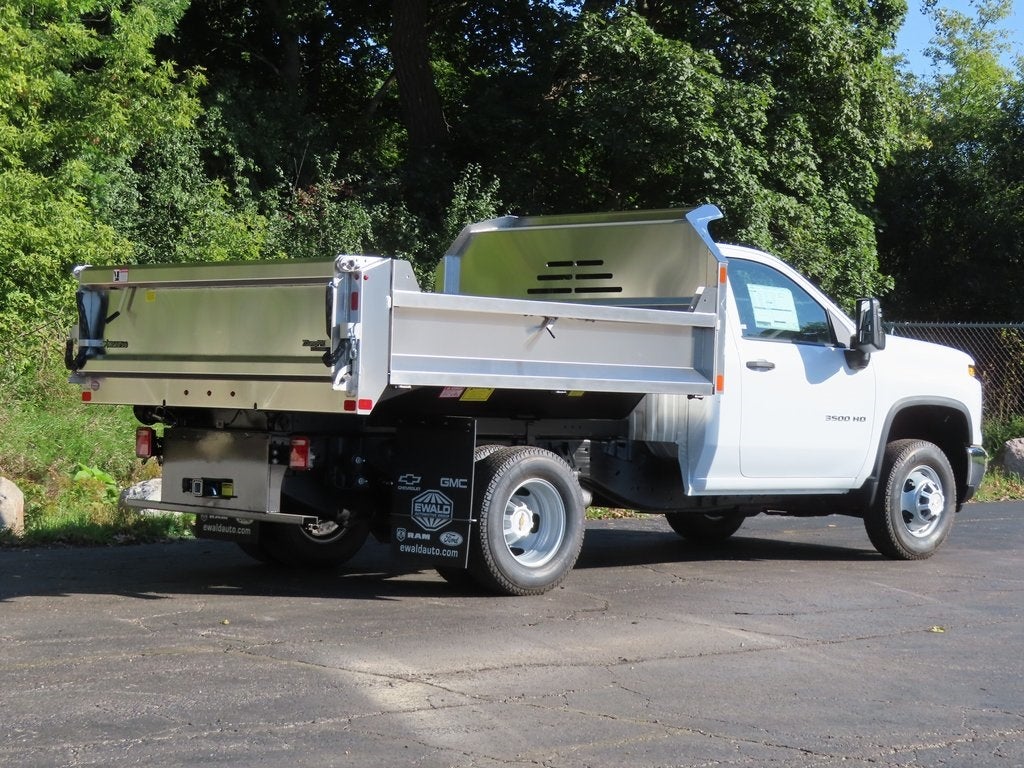 2025 Chevrolet Silverado 3500HD Work Truck MONROE 9' MTE D-SERIES, STAINLESS STEEL, 3-4 YARD
