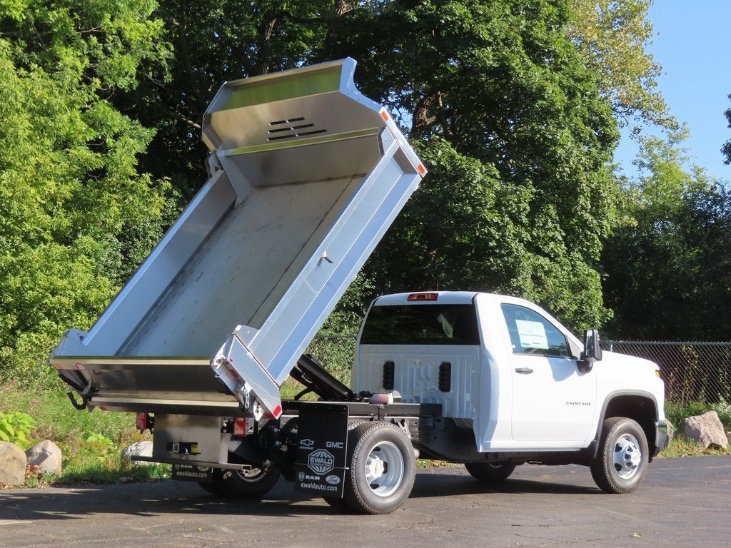 2025 Chevrolet Silverado 3500HD Work Truck MONROE 9' MTE D-SERIES, STAINLESS STEEL, 3-4 YARD