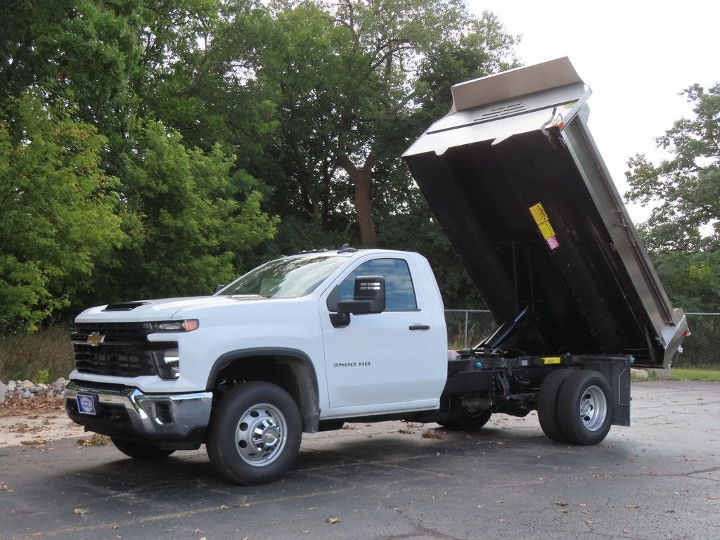 2025 Chevrolet Silverado 3500HD Work Truck MONROE 11' MTE D-SERIES, STAINLESS STEEL, 4-5 YD C
