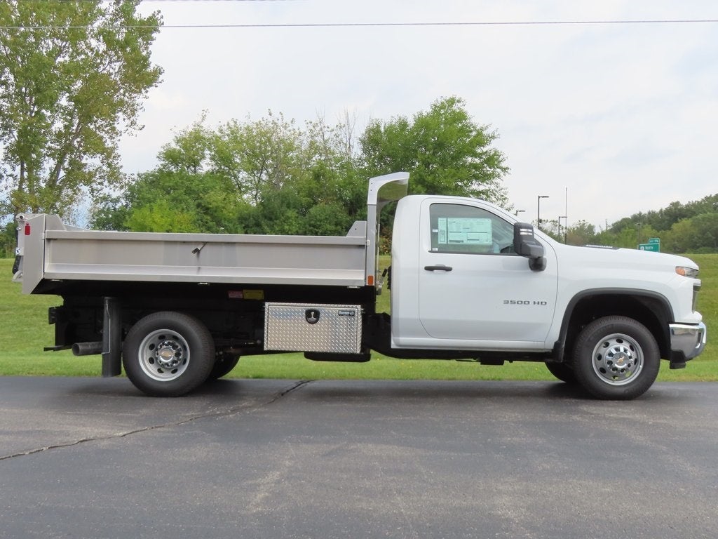 2025 Chevrolet Silverado 3500HD Work Truck MONROE 11' MTE D-SERIES, STAINLESS STEEL, 4-5 YD C