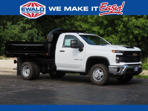2025 Chevrolet Silverado 3500HD Work Truck MONROE 9', MTE D-SERIES, MILD STEEL, 3-4YD CAPACIT