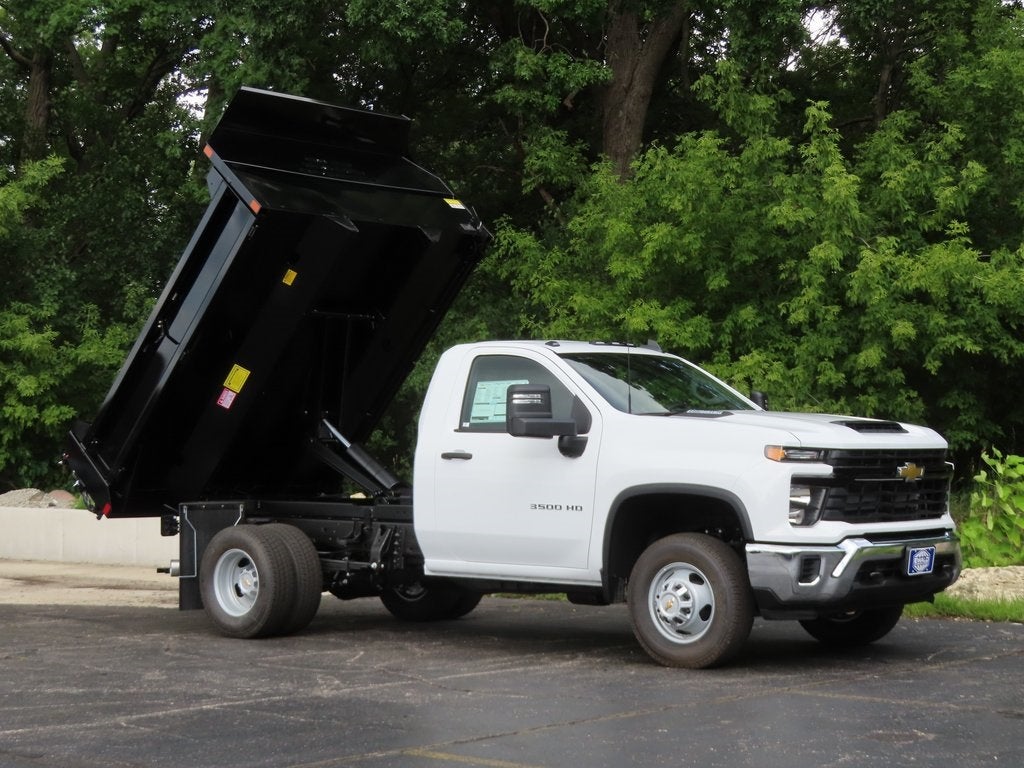 2025 Chevrolet Silverado 3500HD Work Truck MONROE 9', MTE D-SERIES, MILD STEEL, 3-4YD CAPACIT