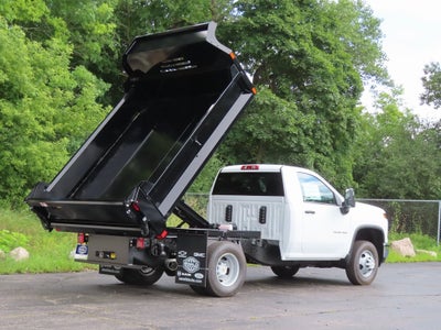 2025 Chevrolet Silverado 3500HD Work Truck MONROE 9', MTE D-SERIES, MILD STEEL, 3-4YD CAPACIT