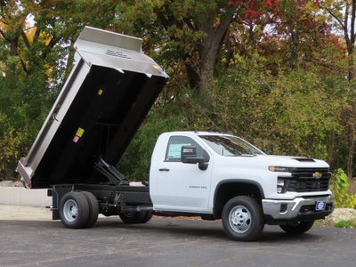 2025 Chevrolet Silverado 3500HD Work Truck MONROE 11' MTE D-SERIES, STAINLESS STEEL, 4-5 YD C