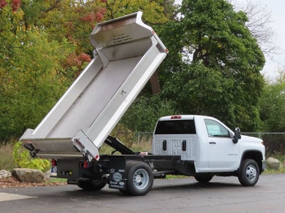 2025 Chevrolet Silverado 3500HD Work Truck MONROE 11' MTE D-SERIES, STAINLESS STEEL, 4-5 YD C