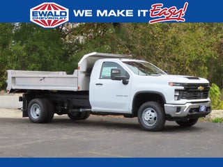 2025 Chevrolet Silverado 3500HD Work Truck MONROE 11' MTE D-SERIES, STAINLESS STEEL, 4-5 YD C