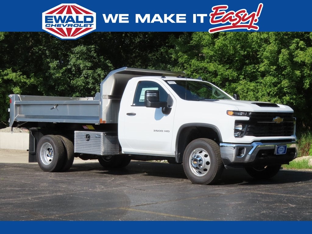 2025 Chevrolet Silverado 3500HD Work Truck MONROE MTE D-SERIES, STAINLESS STEEL, 4-5 YD CAPAC
