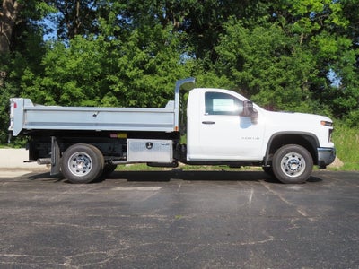 2025 Chevrolet Silverado 3500HD Work Truck MONROE MTE D-SERIES, STAINLESS STEEL, 4-5 YD CAPAC