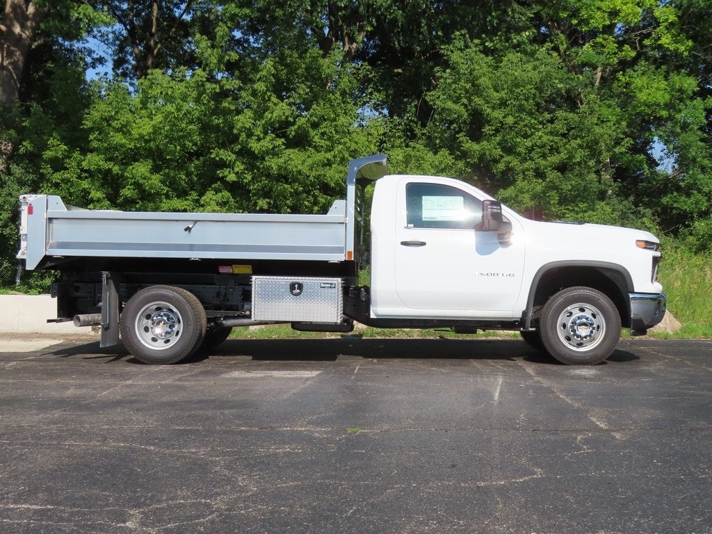 2025 Chevrolet Silverado 3500HD Work Truck MONROE MTE D-SERIES, STAINLESS STEEL, 4-5 YD CAPAC