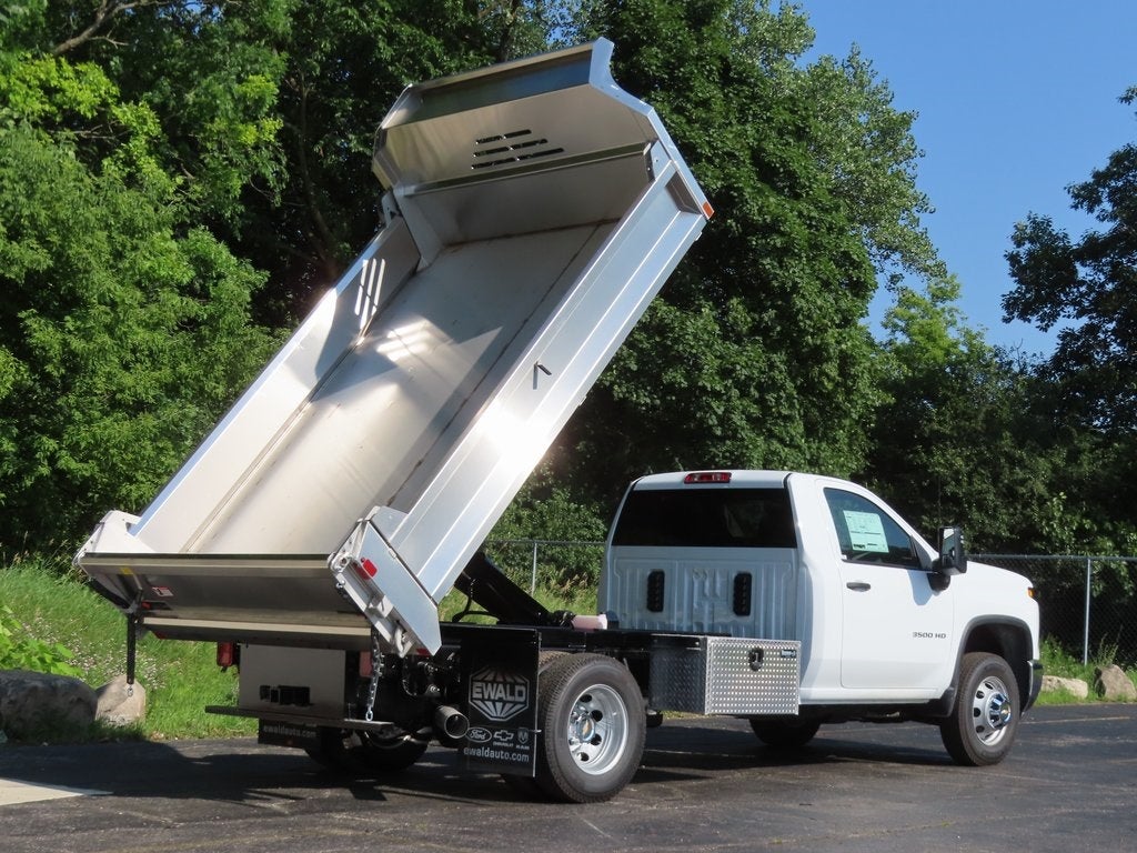 2025 Chevrolet Silverado 3500HD Work Truck MONROE MTE D-SERIES, STAINLESS STEEL, 4-5 YD CAPAC