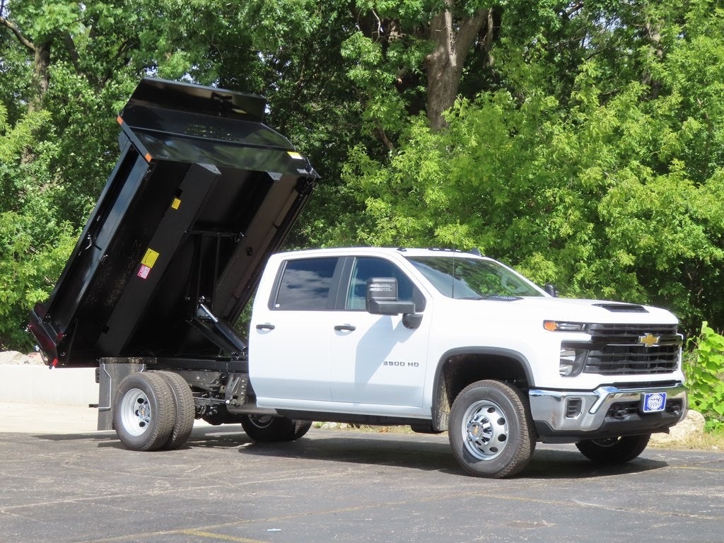 2025 Chevrolet Silverado 3500HD Work Truck MONROE 9', MTE D-SERIES, MILD STEEL, 3-4 YD CAPACI