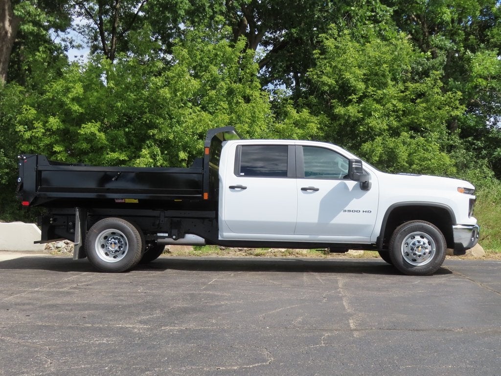 2025 Chevrolet Silverado 3500HD Work Truck MONROE 9', MTE D-SERIES, MILD STEEL, 3-4 YD CAPACI