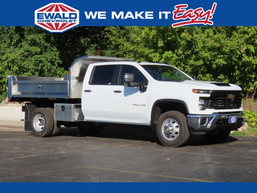 2025 Chevrolet Silverado 3500HD Work Truck 9', MTE D-SERIES, STAINLESS STEEL, 3-4 YD CAPACITY