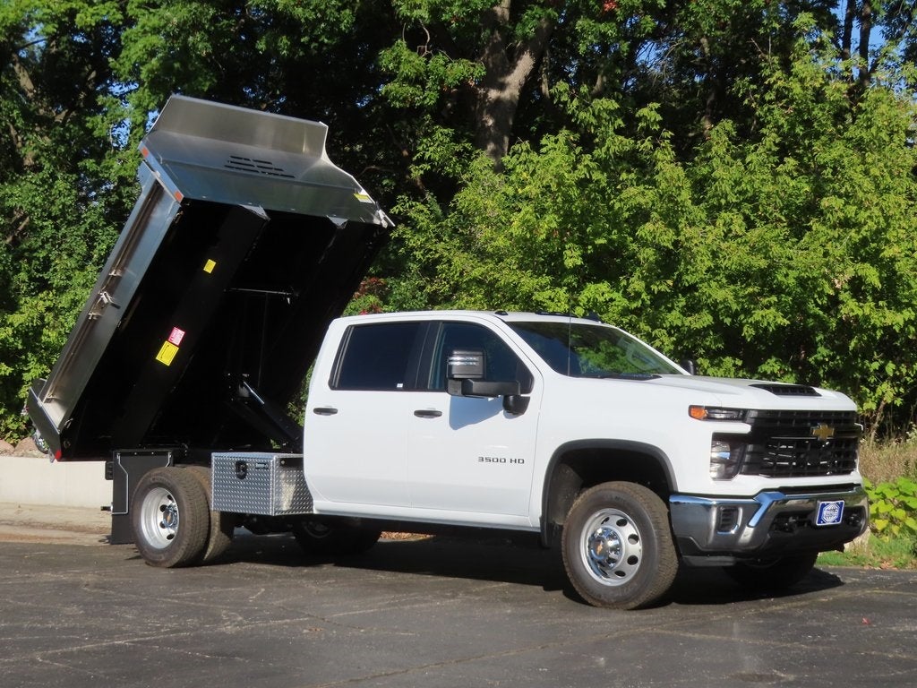 2025 Chevrolet Silverado 3500HD Work Truck 9', MTE D-SERIES, STAINLESS STEEL, 3-4 YD CAPACITY