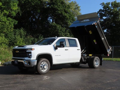 2025 Chevrolet Silverado 3500HD Work Truck MONROE 9' MTE D-SERIES, STAINLESS STEEL, 3-4 YARD