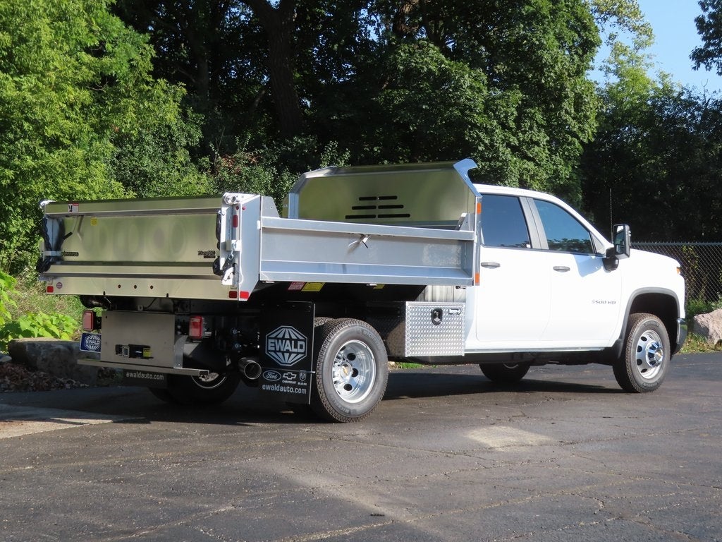 2025 Chevrolet Silverado 3500HD Work Truck MONROE 9' MTE D-SERIES, STAINLESS STEEL, 3-4 YARD