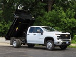 2025 Chevrolet Silverado 3500HD Work Truck MONROE 9 FT STEEL DUMP BODY
