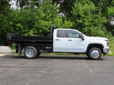 2025 Chevrolet Silverado 3500HD Work Truck MONROE 9 FT STEEL DUMP BODY