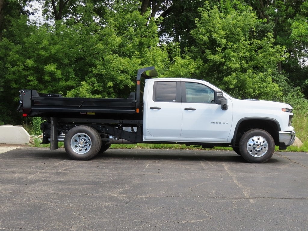2025 Chevrolet Silverado 3500HD Work Truck MONROE 9 FT STEEL DUMP BODY