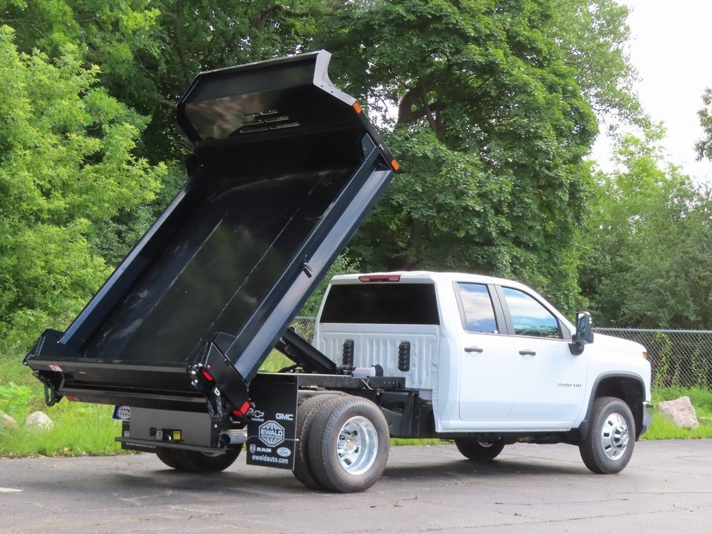 2025 Chevrolet Silverado 3500HD Work Truck MONROE 9 FT STEEL DUMP BODY