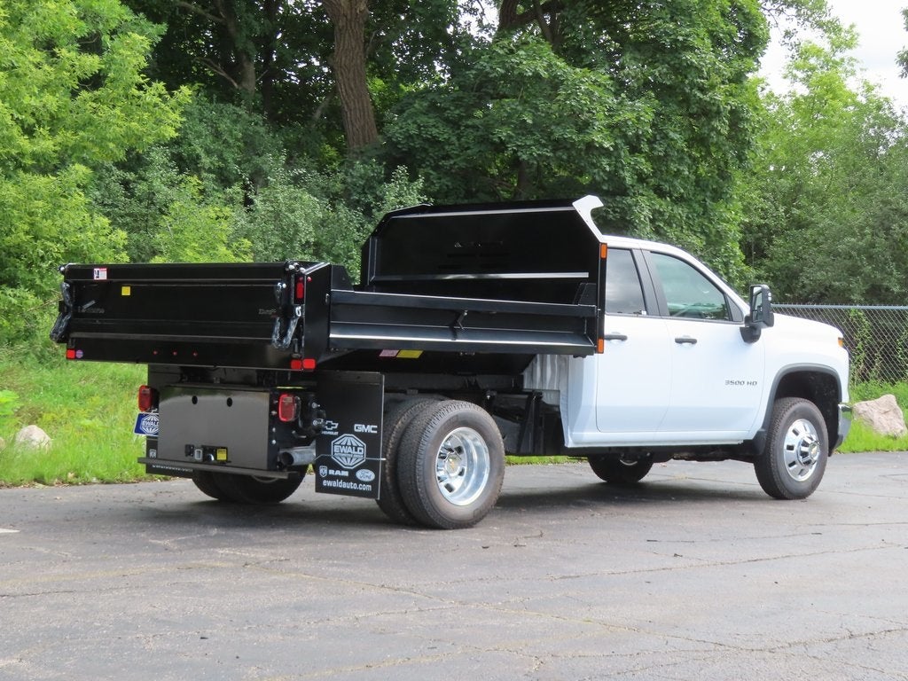 2025 Chevrolet Silverado 3500HD Work Truck MONROE 9 FT STEEL DUMP BODY