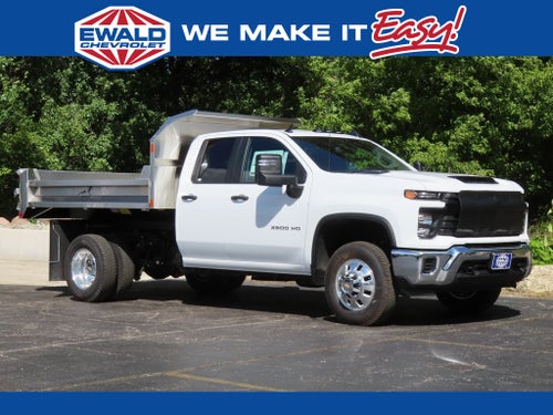 2025 Chevrolet Silverado 3500HD Work Truck MONROE 9',MTE D-SERIES, STAINLESS STEEL, 2-3 YD CA