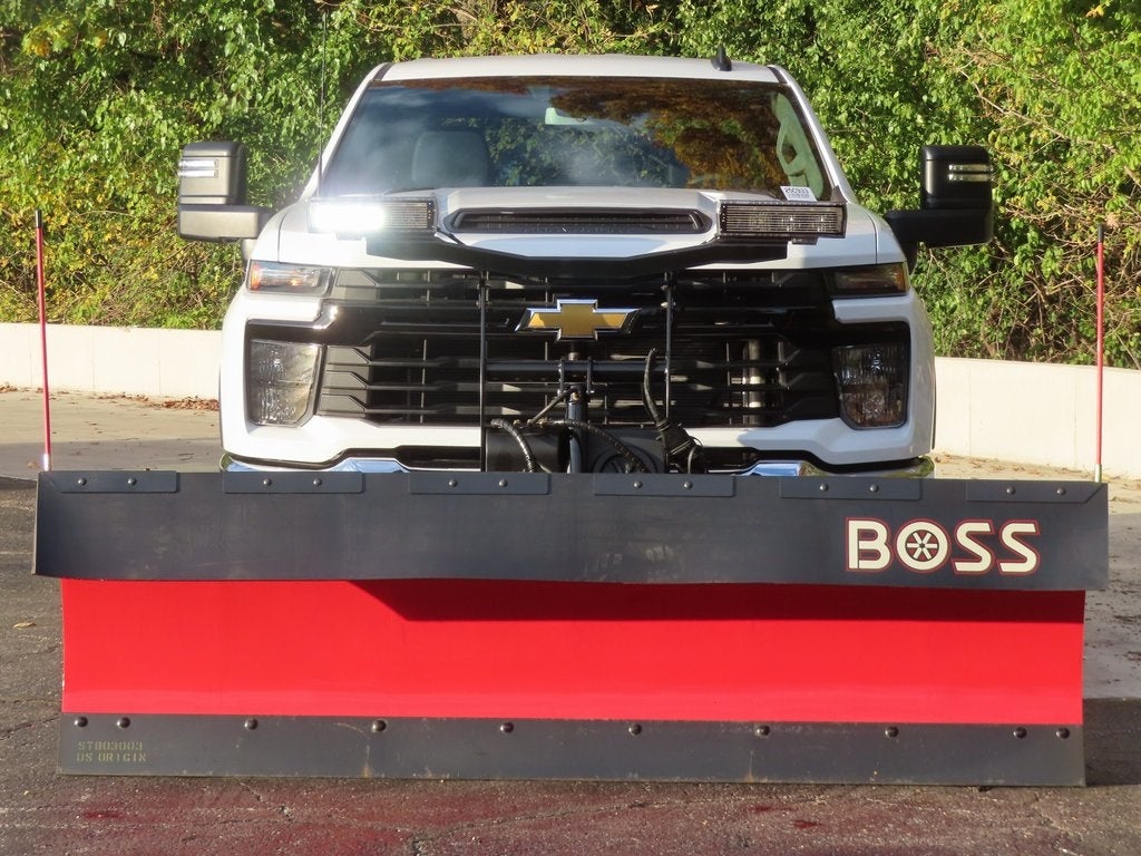 2025 Chevrolet Silverado 2500HD Work Truck 8' BOSS SUPER DUTY COLD FRONT STEEL STRAIGHT BLADE