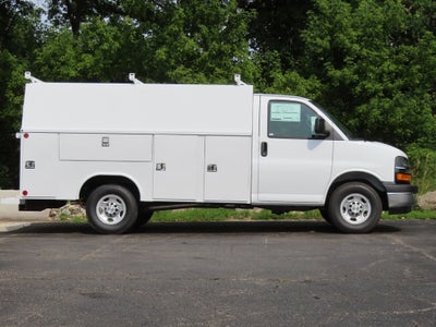 2025 Chevrolet Express 3500 READING - 57" SRW, ALUMINUM ROOF CLASSIC SERVICE V Cutaway