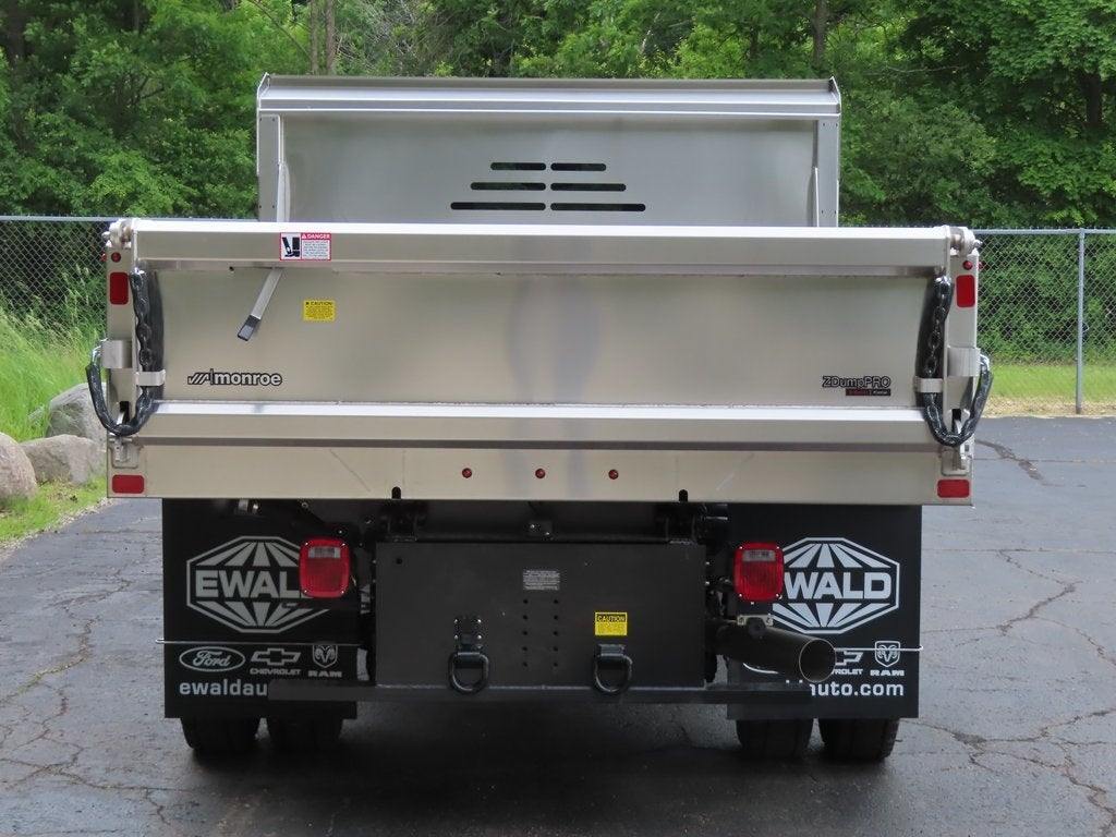 2024 Chevrolet Silverado 4500HD Work Truck MONROE 11' MTE D-SERIES, STAINLESS STEEL, 4-5 YD C