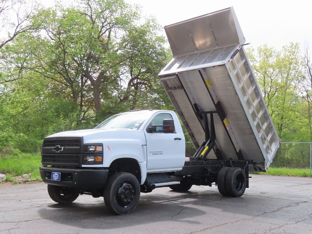 2024 Chevrolet Silverado 4500HD Work Truck 12'4" MTE LANDSCAPER ALUMINUM SERIES "DUMP"