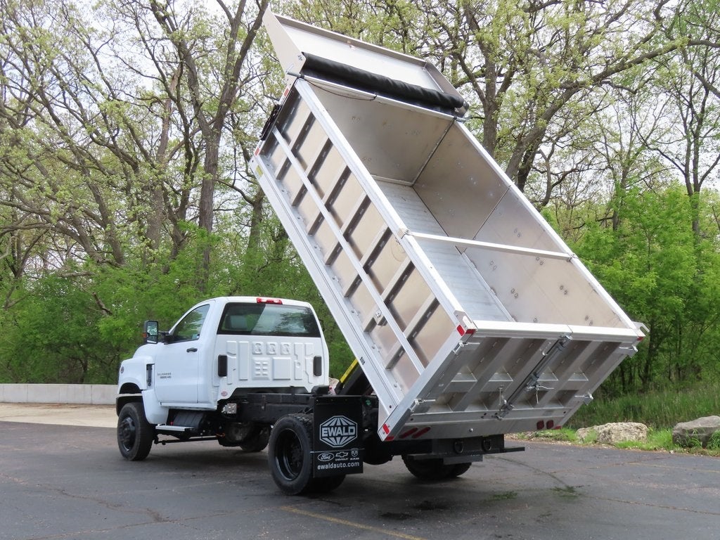 2024 Chevrolet Silverado 4500HD Work Truck 12'4" MTE LANDSCAPER ALUMINUM SERIES "DUMP"