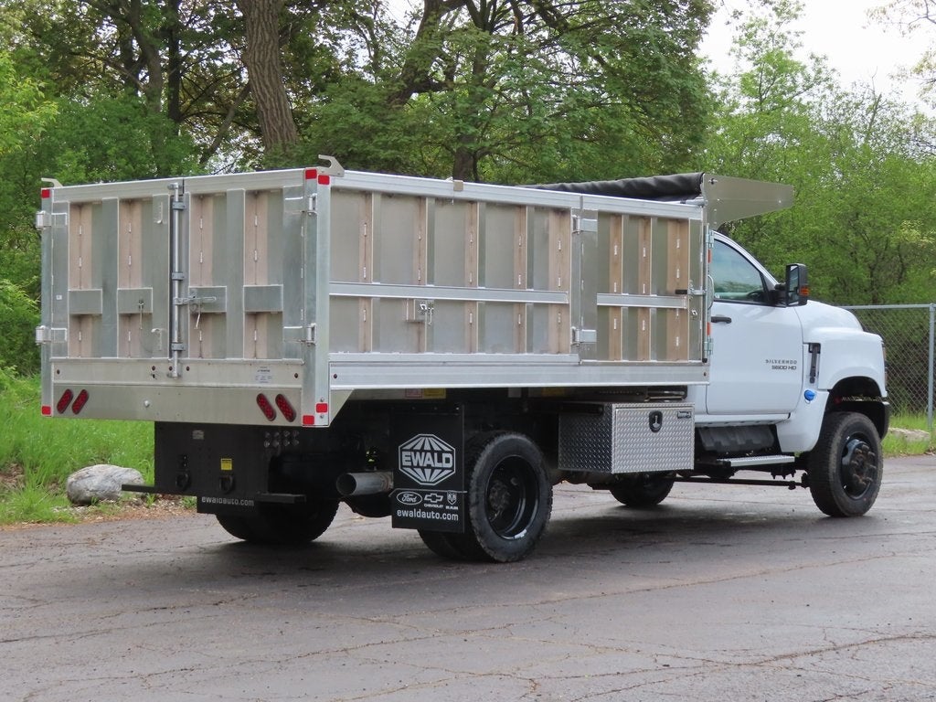 2024 Chevrolet Silverado 4500HD Work Truck 12'4" MTE LANDSCAPER ALUMINUM SERIES "DUMP"