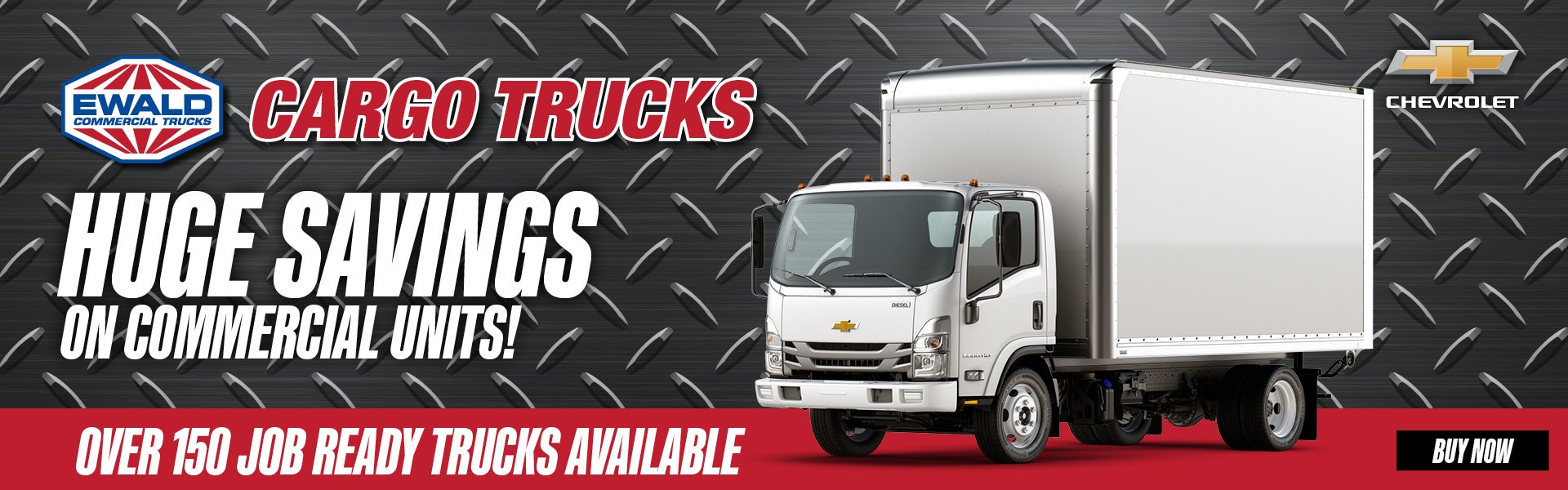 Huge Savings On Chevrolet Commercial Cargo Trucks
